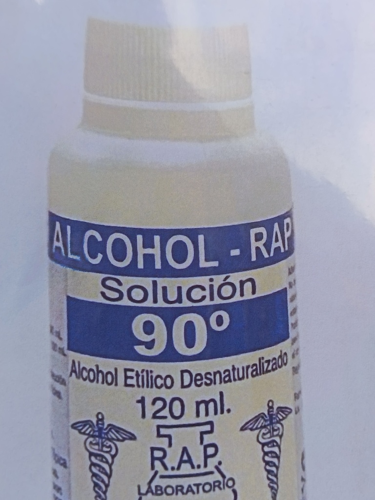 alcohol 90 120ml 12 u
