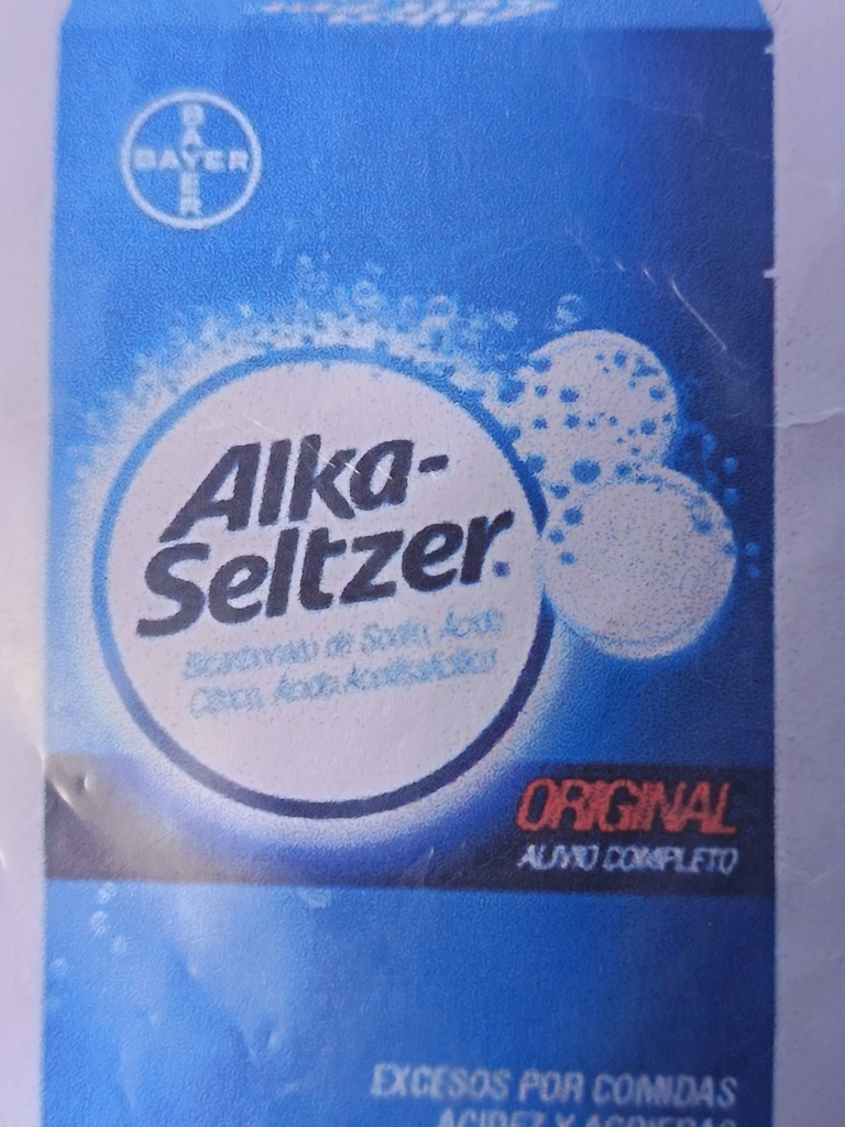 Alkaseltser caja x 60 tabletas