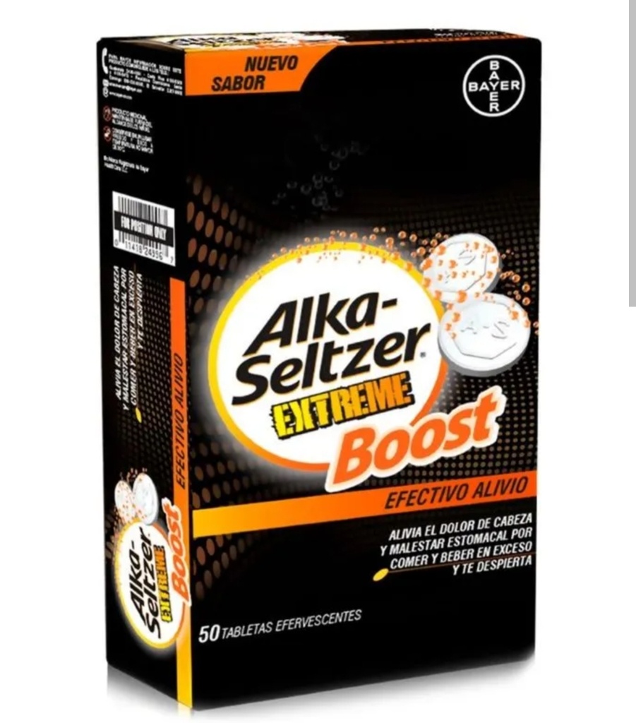 Alkaseltser extreme bost 50 u