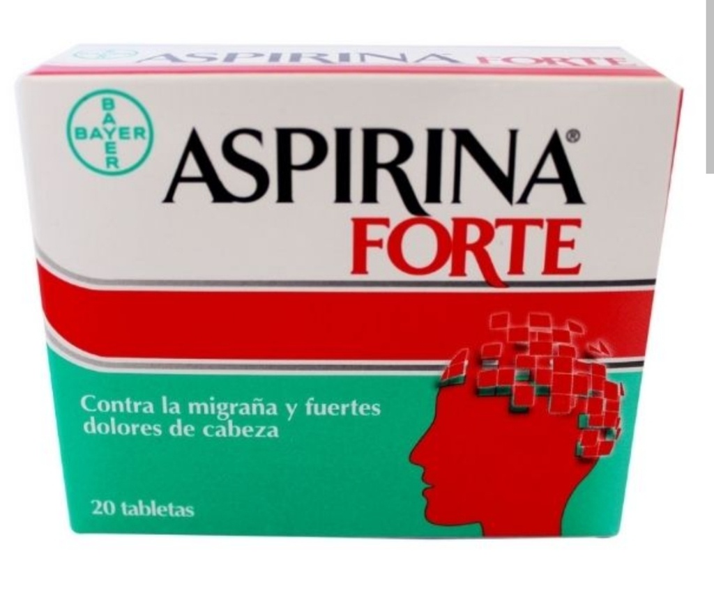 Aspirina forte caja x 100 tabletas