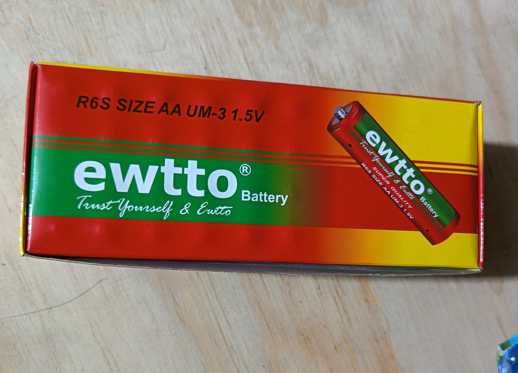 Bateria AA 10*4 u