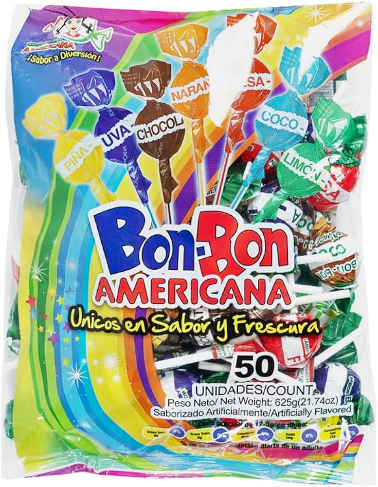 bonbon duro americana 50 u bolsa