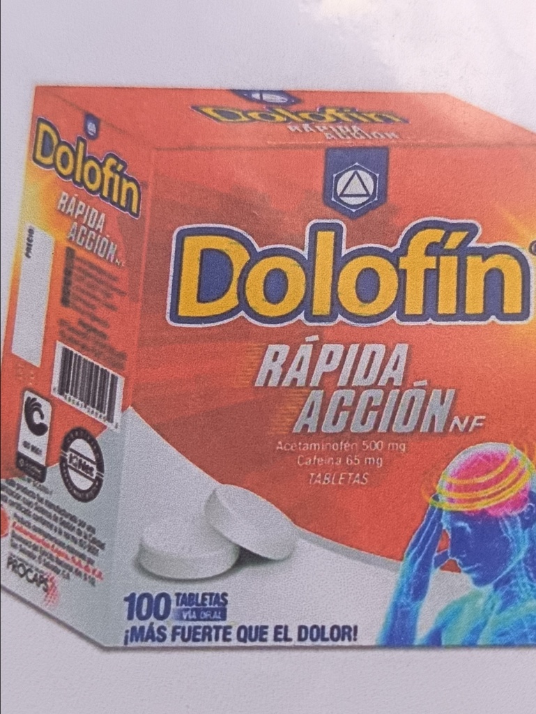 Dolofin rapida accion caja 100 u