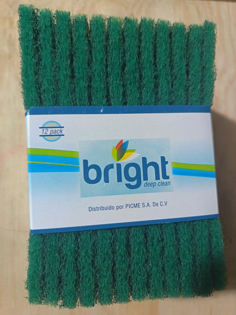 Mascon fibra verde brigth  12 u