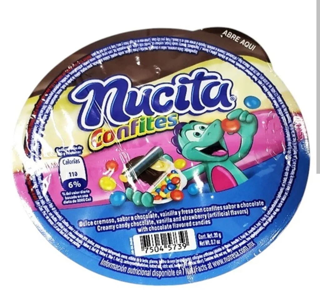 Nucita confites 12 unidades 