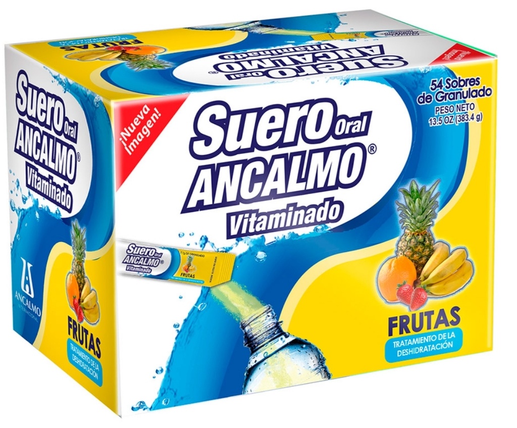 Suero vitaminado polvo 54 sobres