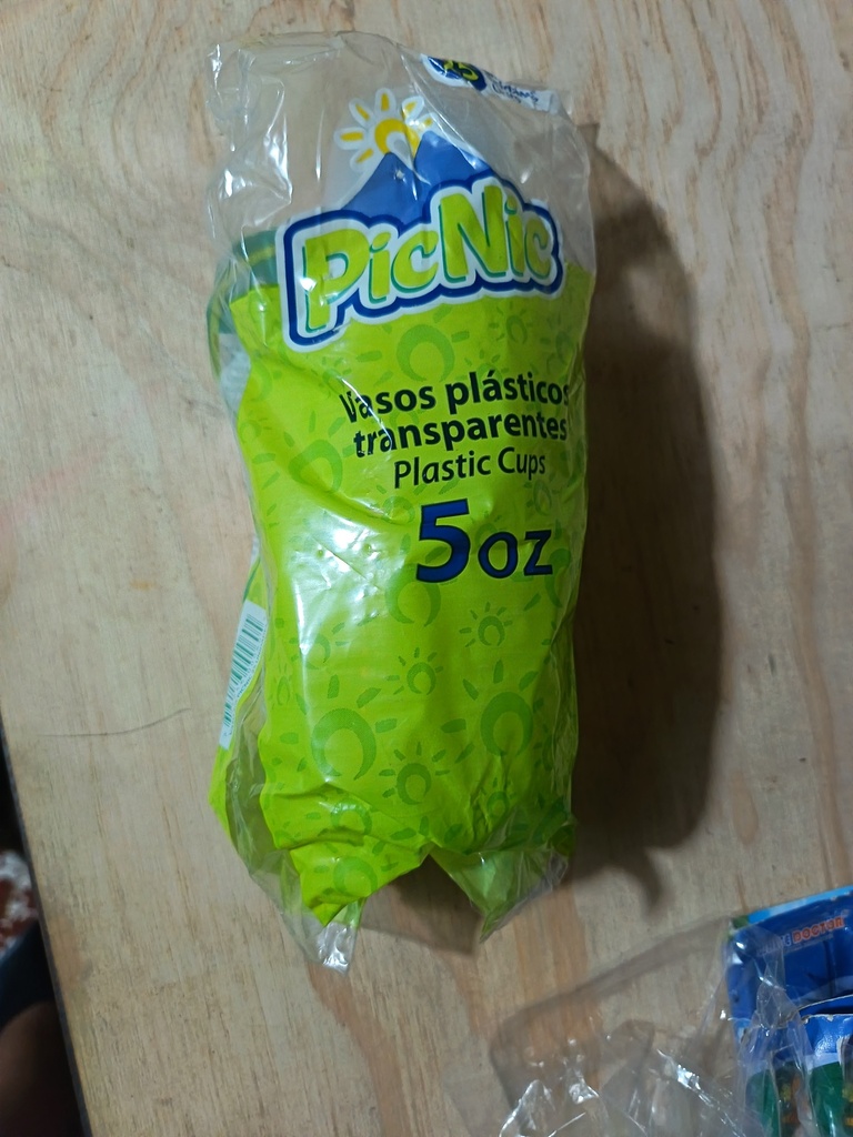 vaso trasparente #5  25U