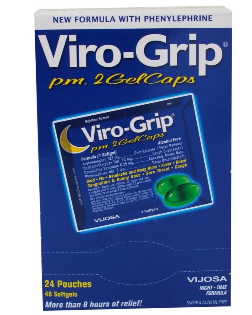 virogrip gel PM caja 24 x 2 u