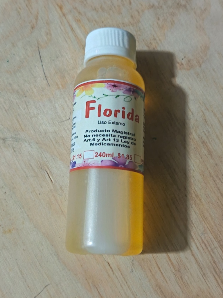 Agua florida 120 ml docena 