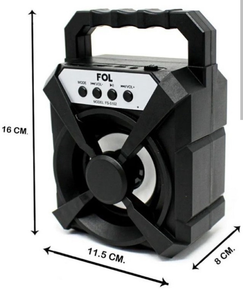 Bocina de 3 pulgadas estéreo usb