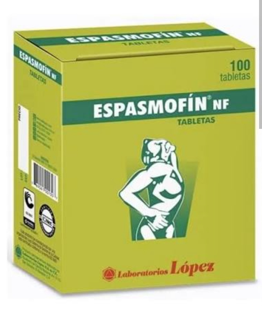 espasmofin caja x 100 tabletas