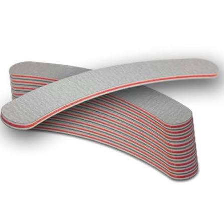 Lima de uñas curva grande 12 u