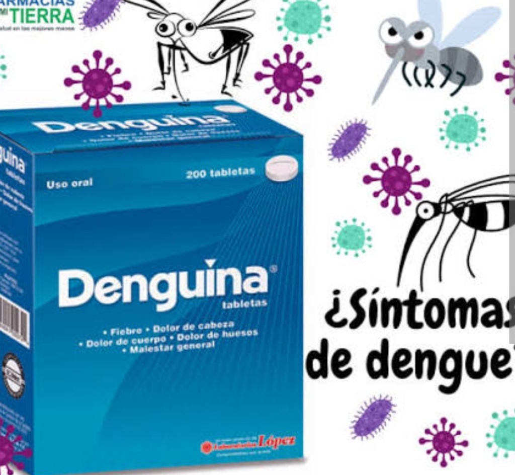 Denguina caja 100 tabletas 