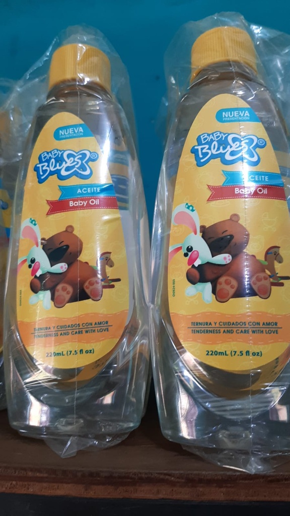 Aceite de bb baby blues 220 ml unidad 