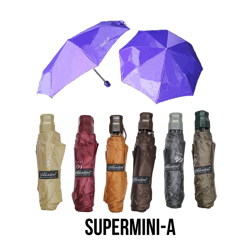 Sombrilla de cartera doble tela alentino 