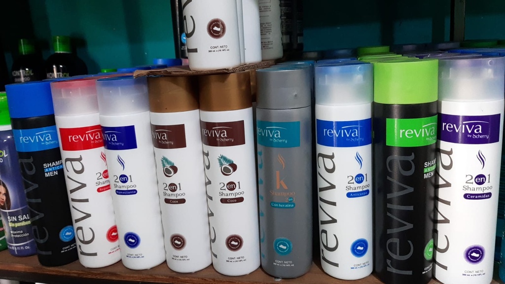 Shampoo reviva 2 en 1  12 u