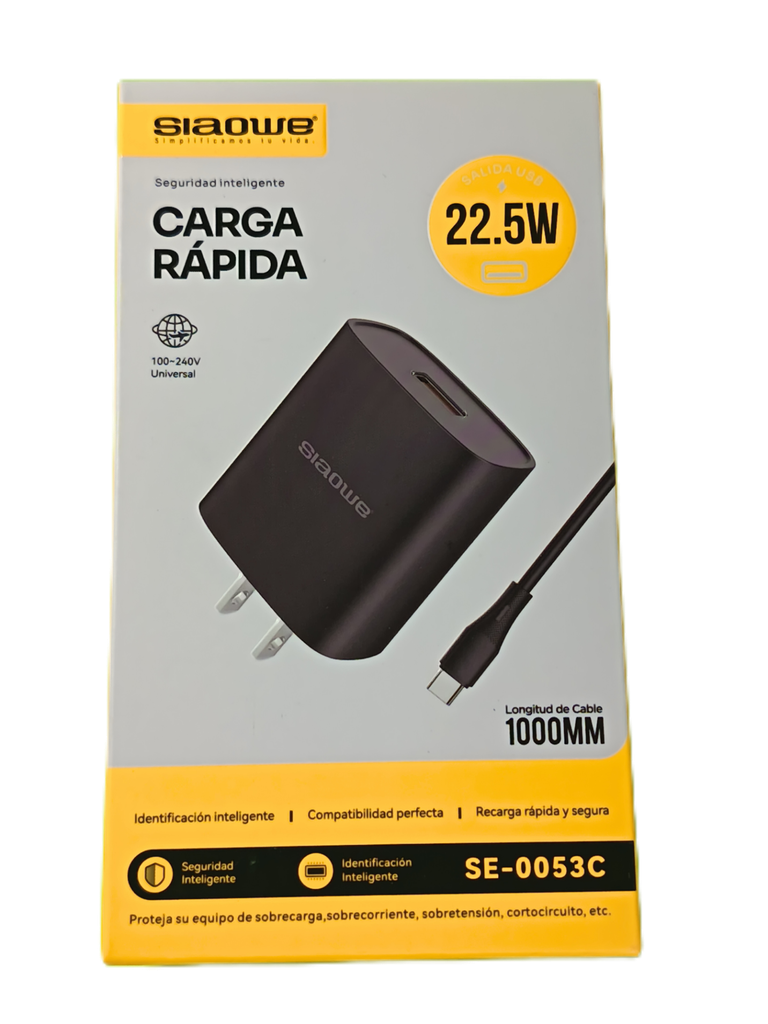 Cargador SIAOWE SE-0053C 22.5W 12 u 