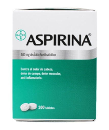 [MD1022] Aspirina bayer caja x 100 u