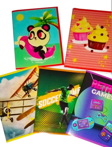 [1753318] Cuaderno engrapado 100 hojas 12 u