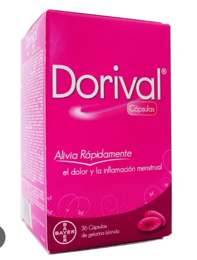 [MD1045] Dorival caja 36 gel caps