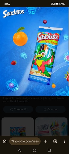 [1823849] Ice pop snackitos 10 u