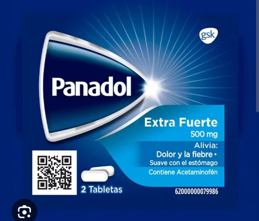 [MD1025] Panadol extrafuerte 50 x 2 u
