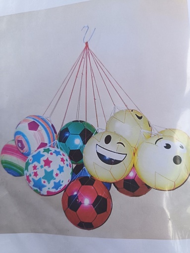 [H60] Pr Pelota inflable surtida 12 u