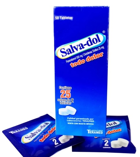 [MD1021] Salvadol 25 x 2 u