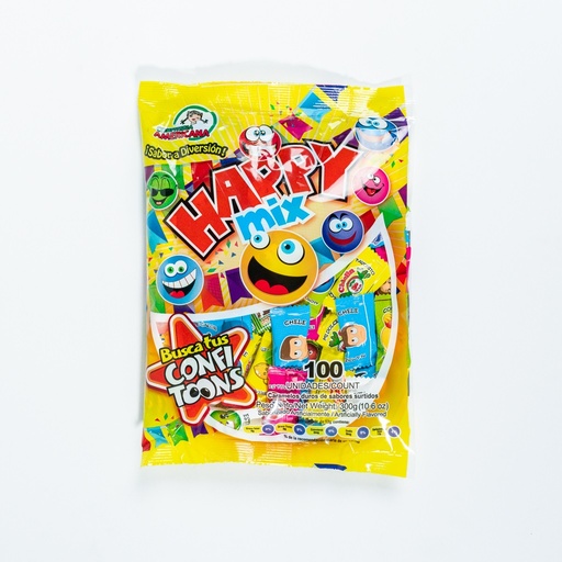 Happy mix caramelo bolsa  100 u 