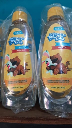 Aceite de bb baby blues 220 ml unidad 