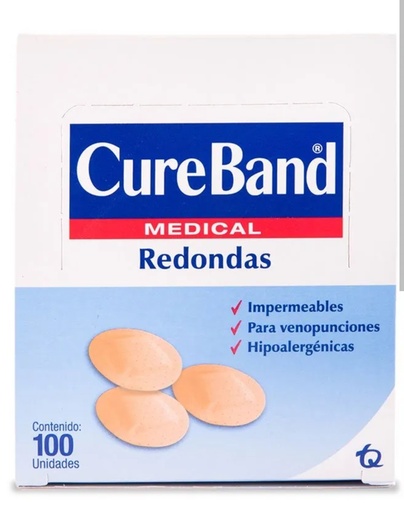 Curita redonda 100 u 