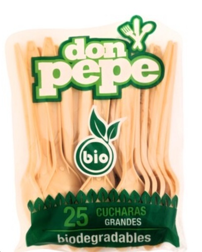 Cuchara plastica desechable 25 u 
