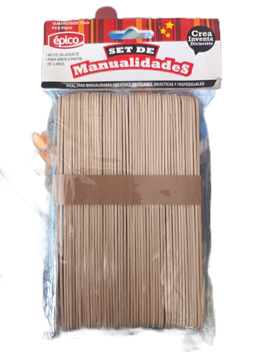 Paleta de madera épico 50 u 