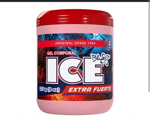 Hunguento ice gel extra fuerte 8 oz 12 u 