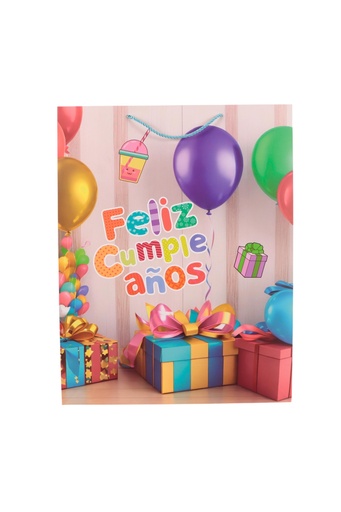Bolsa regalo m cumpleaños 12u 